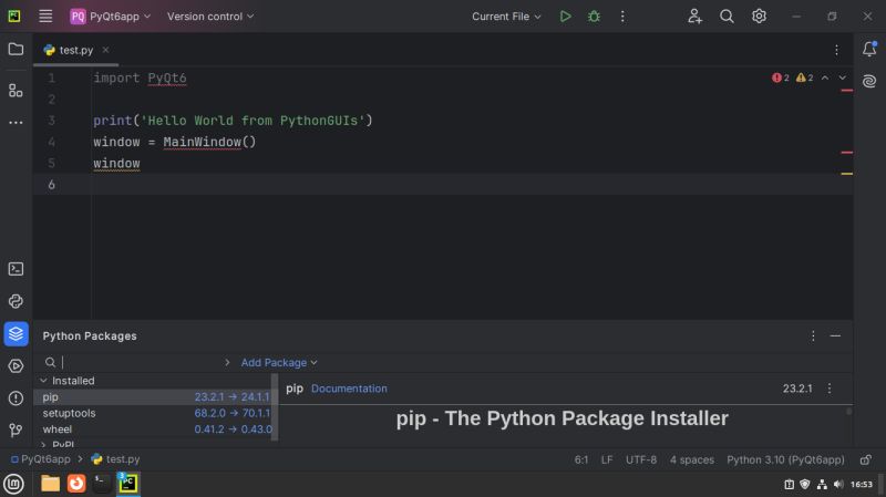 Installing And Managing Python Packages In Pycharm Getting Started - Colorful Image Collection - Mobile Quality