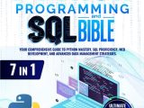 Python Programming Sql Bible Python Lore