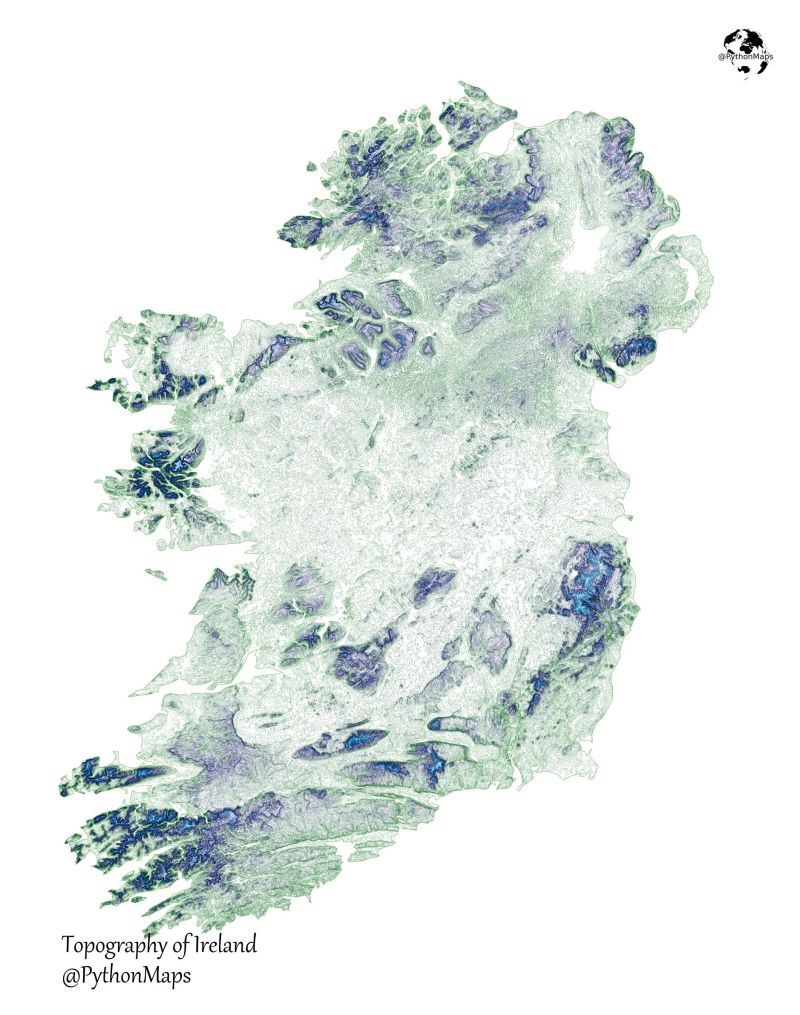 Python Ireland - Modern 8K Landscape Illustrations | Free Download