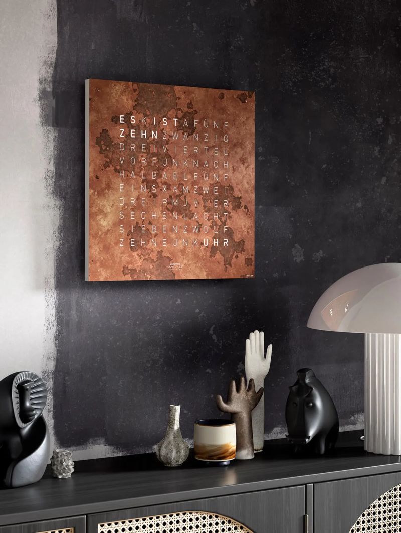 Qlocktwo Clocks Flannels - 4K Minimal Illustrations for Desktop