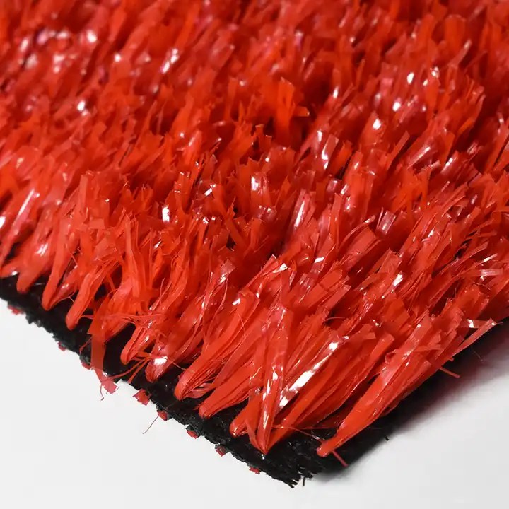 red artificial grass red artificial grass