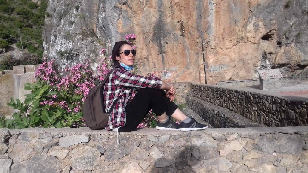 صباح اليزغي قاصة مغربية.. في فيلم الجوكر تمشي فوق أرض أخرى