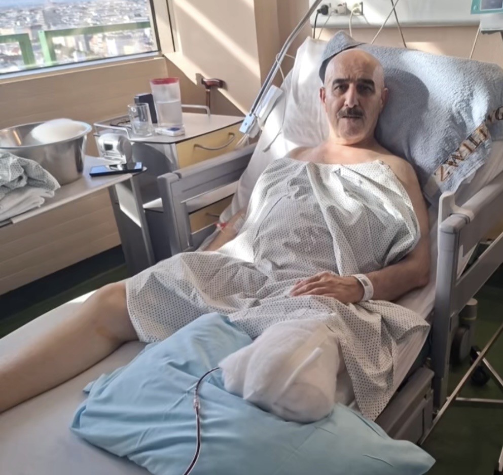 دعاء بالشفاء للناشط العراقي بهجت الكردي