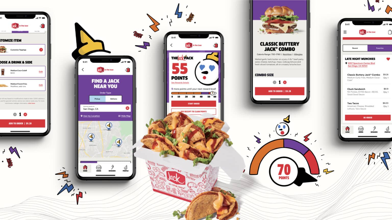 Jack in the box launches new website and mobile app