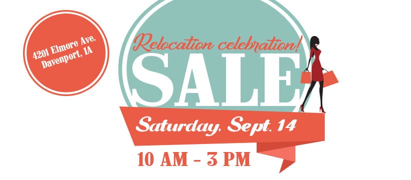 Dress For Success With This Relocation Celebration Sale Quad Cities