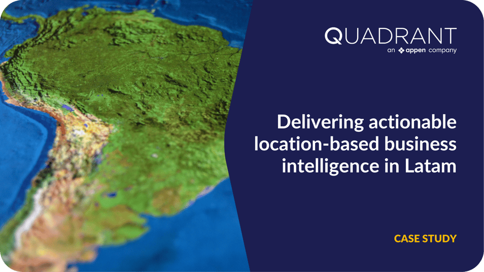 Quadrant Mobile Location Data - Abstract Wallpapers - Creative Retina Collection