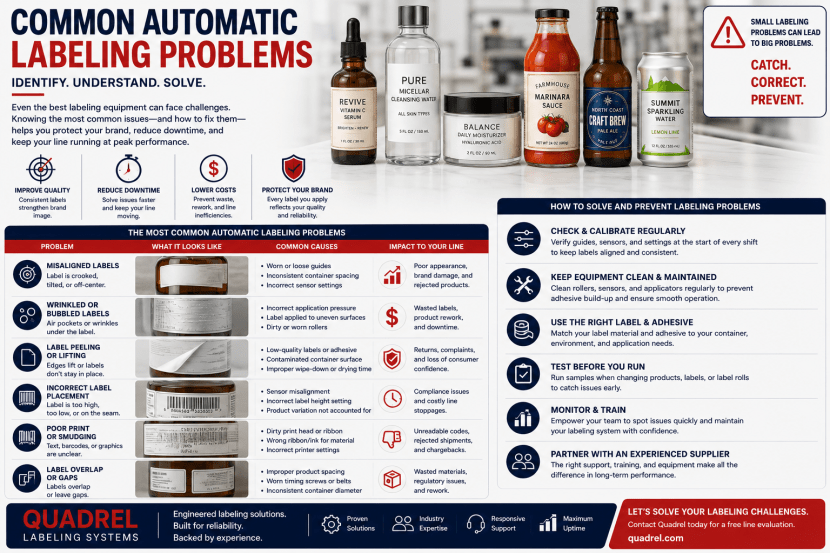 common automatic labeling problems