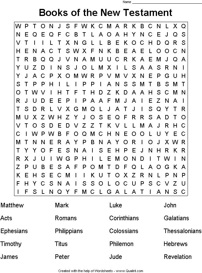 free religious worksheets made with wordsheets the word search word