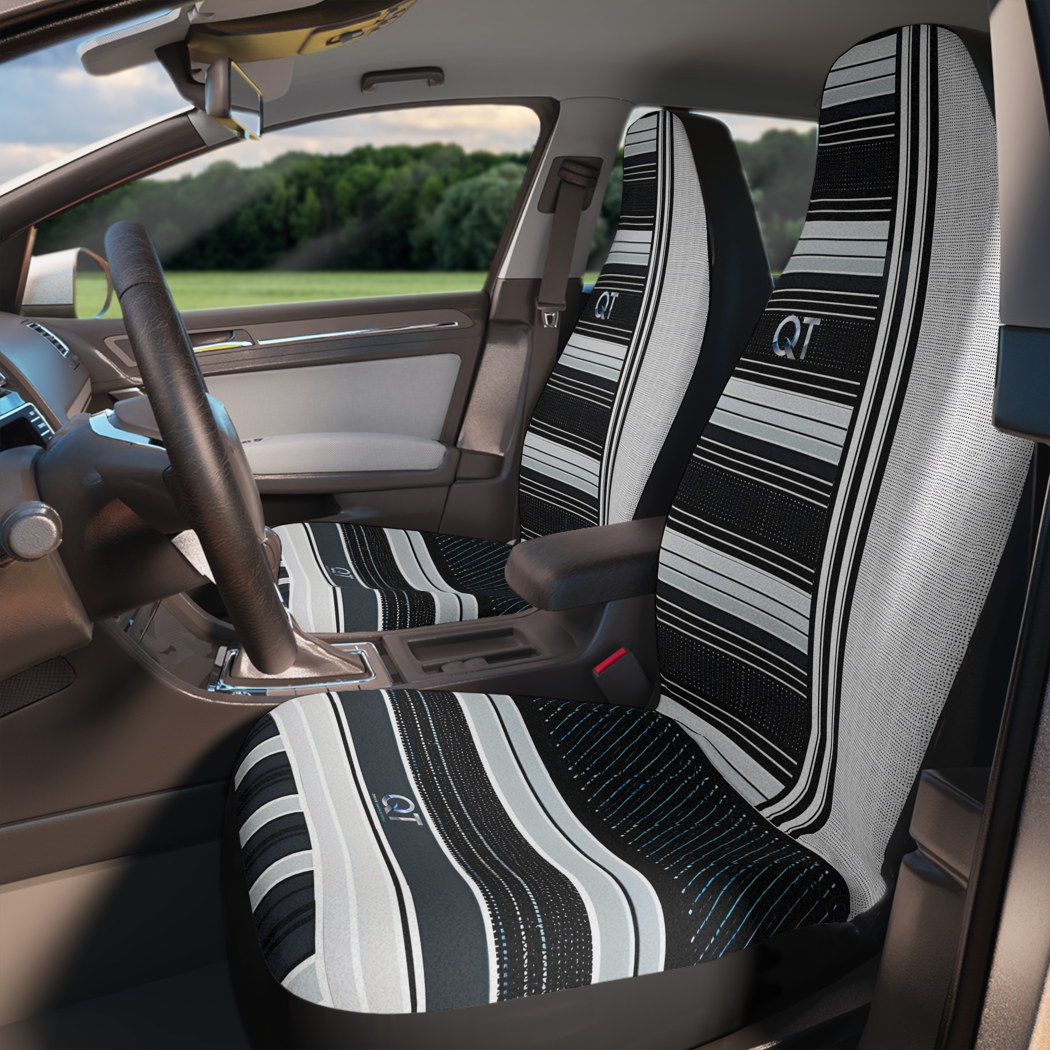 Geometric Car Seat Covers
