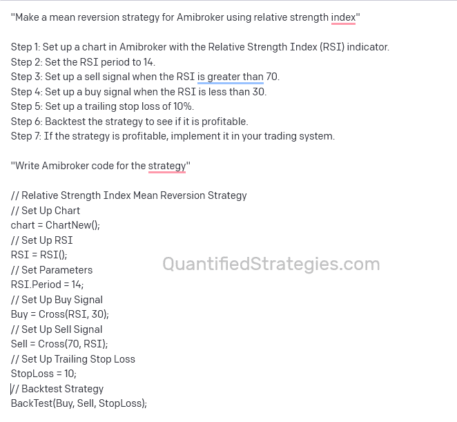 Chatgpt trading strategies (how to use ai to make a strategy