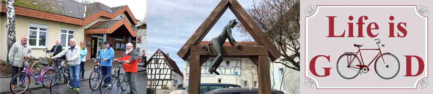 Radtour rundum Dietzenbach bei Kaiserwetter (27 km)