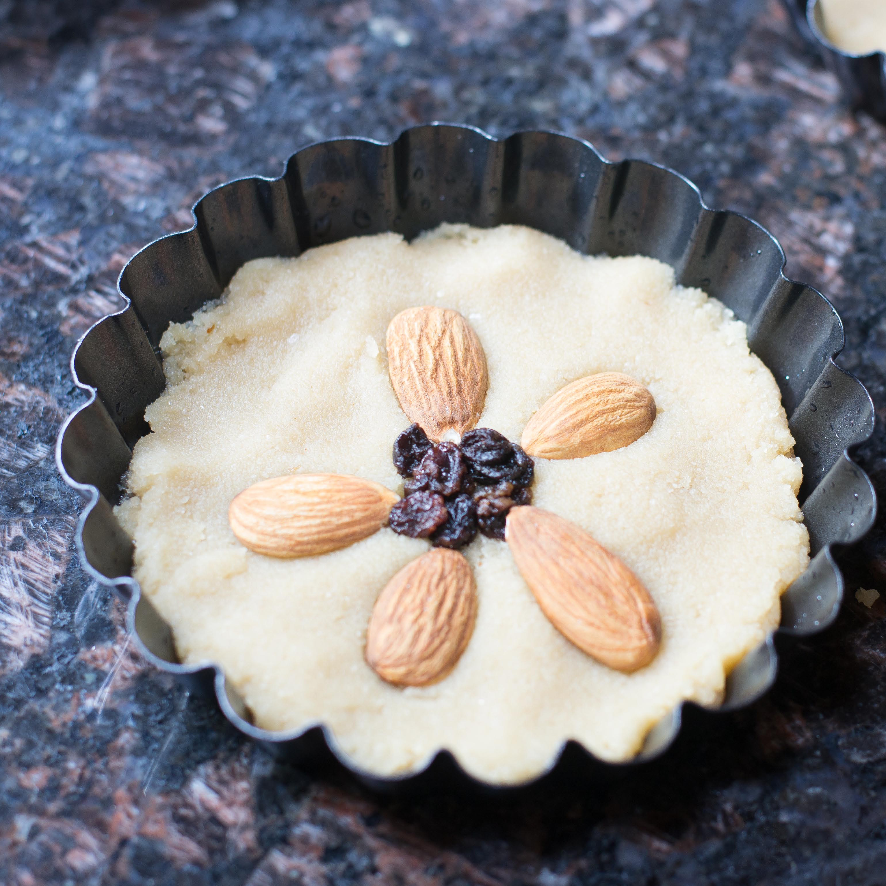 Vegan Almond Flour Cookie Tarts