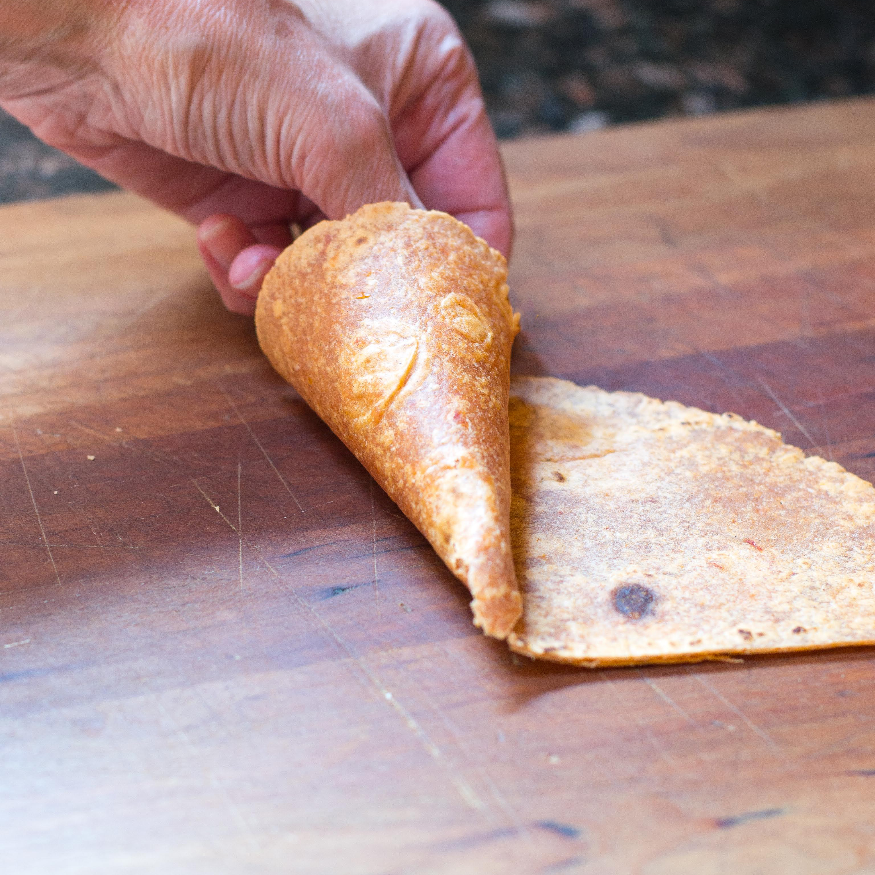 Carrot Chicken Salad Wraps - A fun and festive finger sandwich that makes the perfect party appetizer. Easy to make and feeds a crowd. | QueenofMyKitchen.com