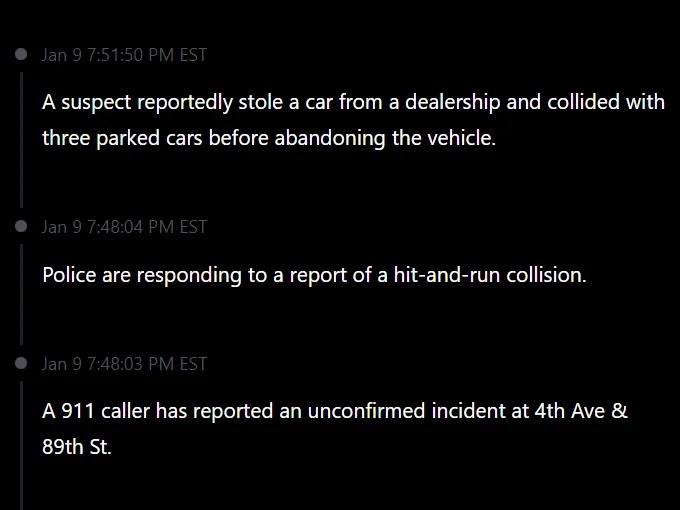 Was a car at a bay ridge dealership stolen?