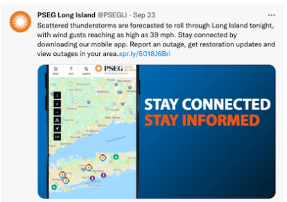 Outage Boosts Customer Questline Digital Outage Example 1 PSEG Long Island 414x292 