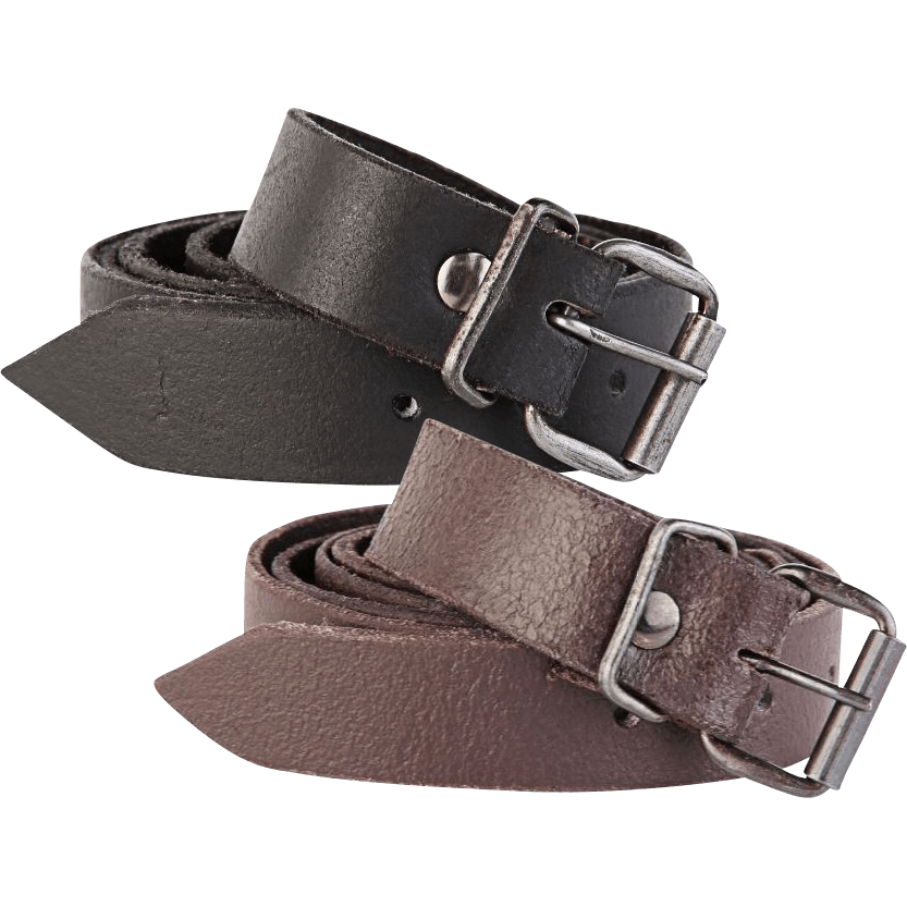 Doran Narrow Leather Belt