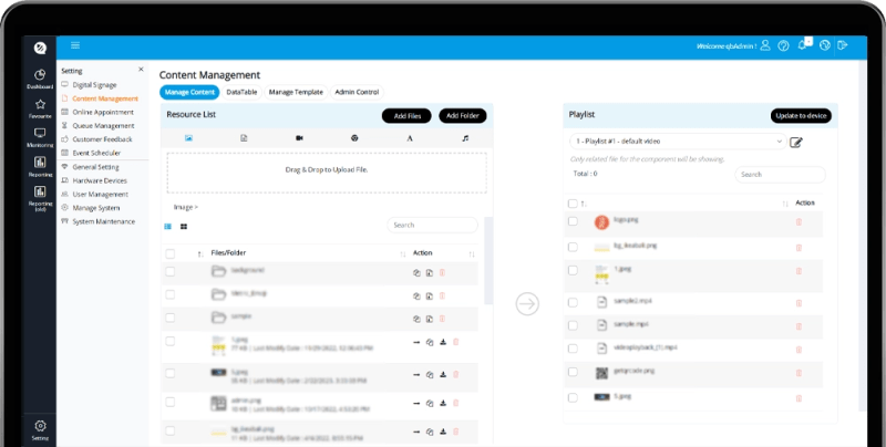 Interplay Digital Signage Content Management Solution Thinkpalm - Best Vintage Designs in Ultra HD