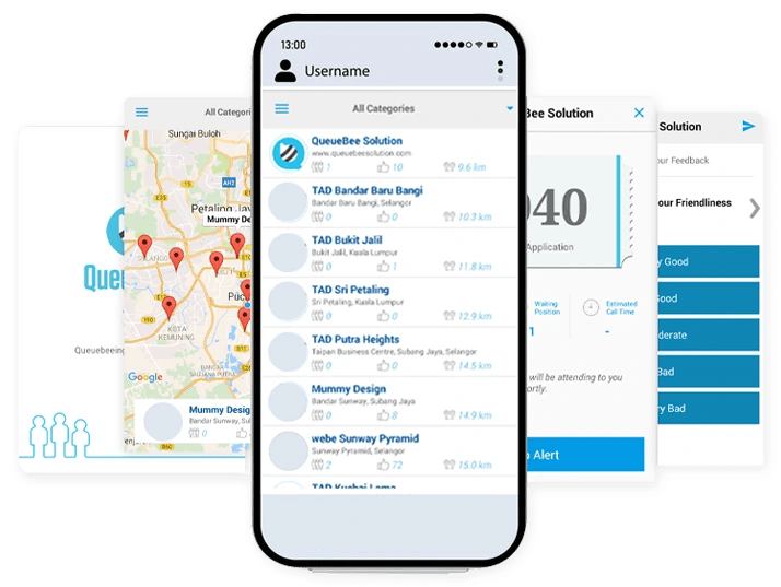 Queue Management Software System Qms Queue Management Software Token Management System - Gorgeous Abstract Design - Mobile