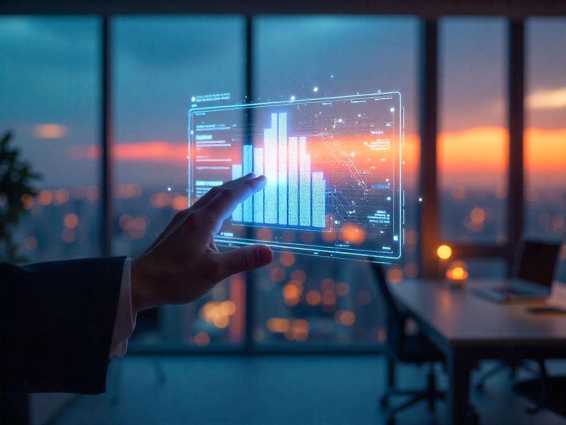 holographic display blockchain structure