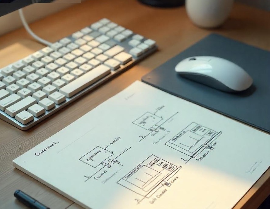 git branching diagrams luxury desk