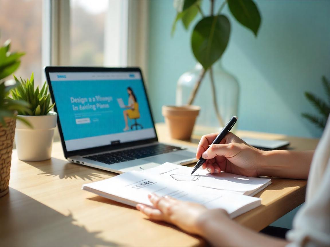 UX designer business website