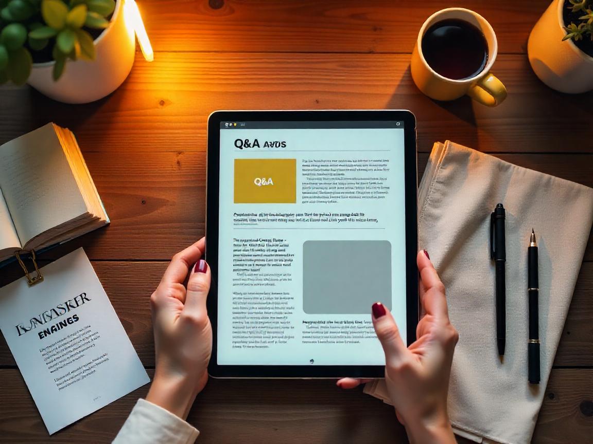 answer engine optimization q&a blog post