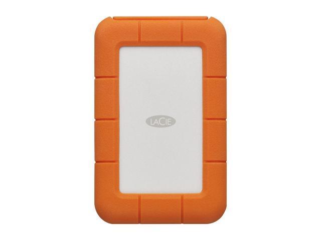 HDD extern LACIE 5 TB, Rugged, 2.5 inch, USB 3.0, portocaliu/ argintiu