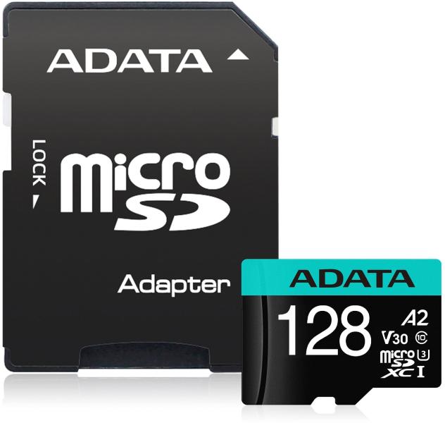 CARD MicroSD ADATA, 128 GB, microSDHC, clasa 10, standard UHS-I U3