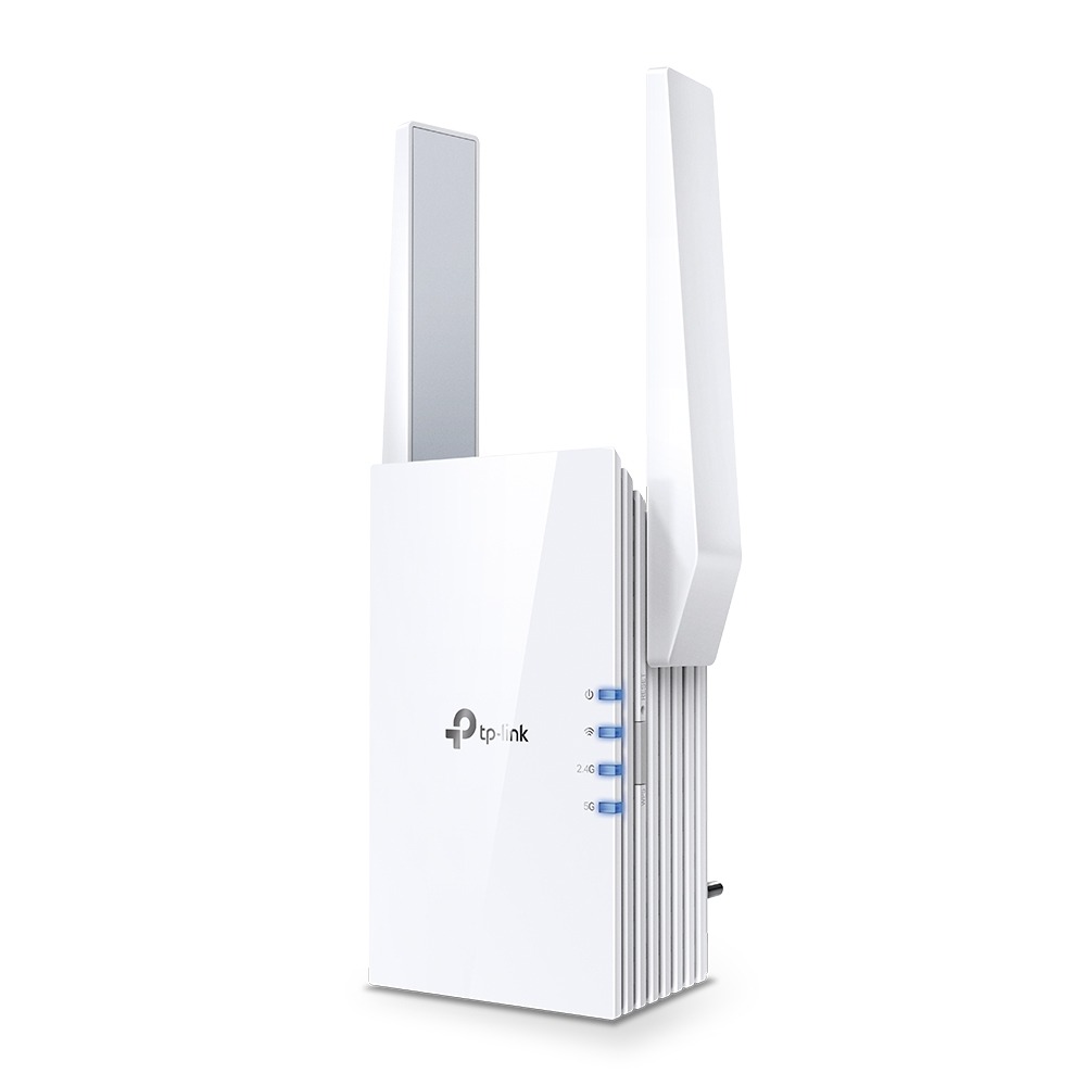 RANGE EXTENDER TP-LINK wireless 1800Mbps, 1 port Gigabit, 2 antene externe, 2.4 / 5Ghz dual band, Wi-Fi 6