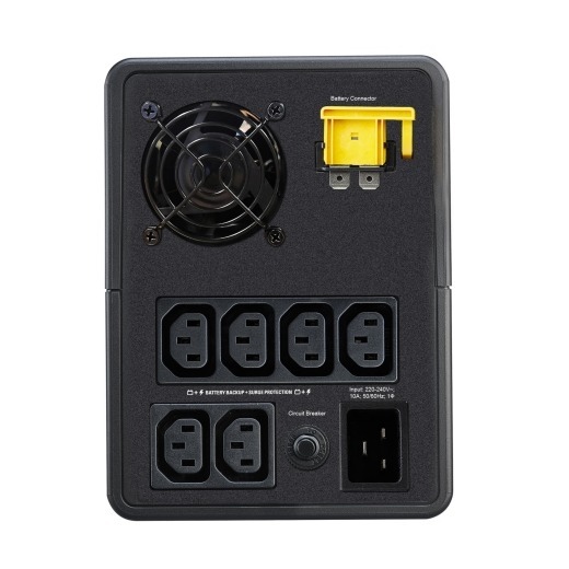 UPS APC , Line int., mini Tower, AVR, IEC x 6, LED, back-up 10 - 90 min.