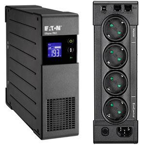 UPS Eaton , Line int., Tower/rack, 510 W, AVR, Schuko x 3, display LCD, back-up 1 - 10 min.