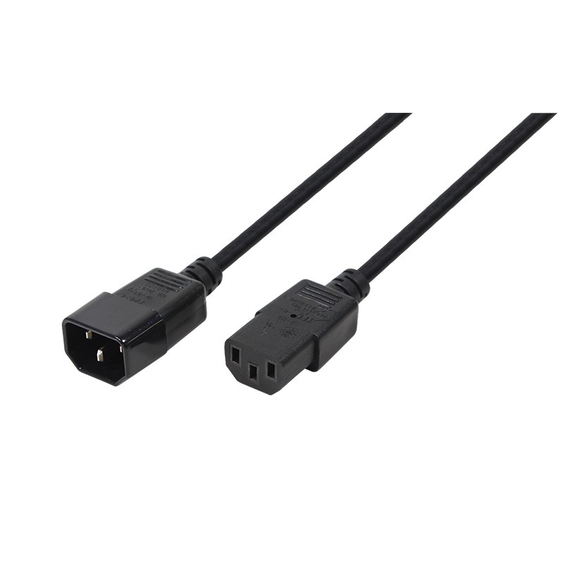 CABLU alimentare LOGILINK 1.8m, intrare C14, iesire C13, 10A, testat VDE, black