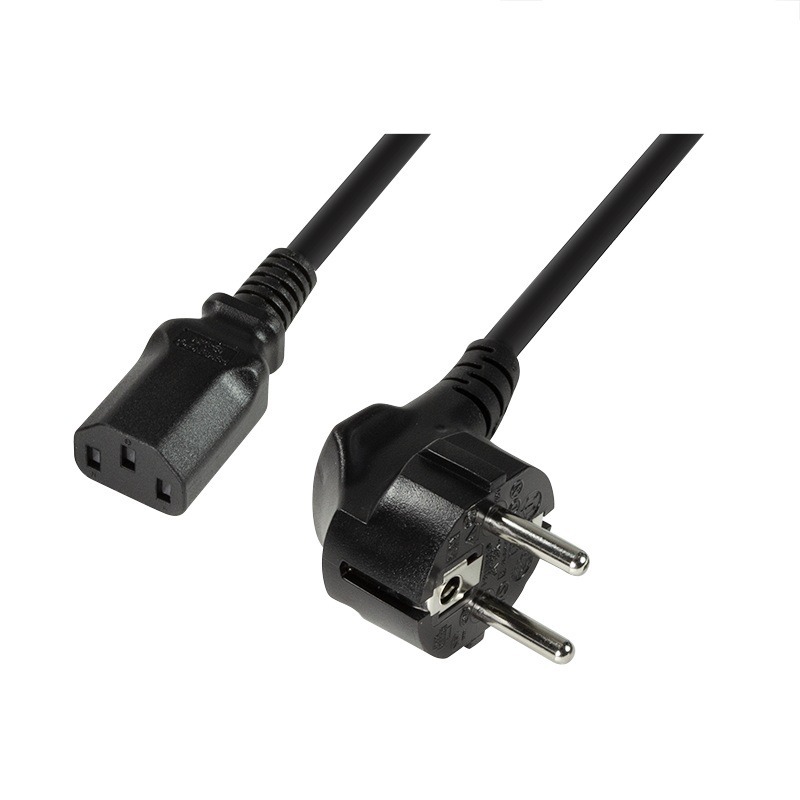CABLU alimentare LOGILINK 3m, intrare Schuko, iesire C13, 10A, testat VDE, black