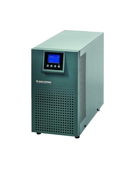 UPS Socomec , Online, Tower, 1000 W, fara AVR, IEC x 4, display LCD, back-up 11 - 20 min.