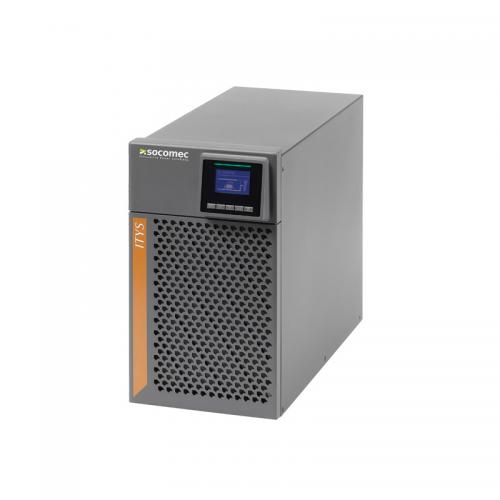 UPS Socomec , Online, Tower, 2000 W, fara AVR, IEC x 8, display LCD, back-up 11 - 20 min.