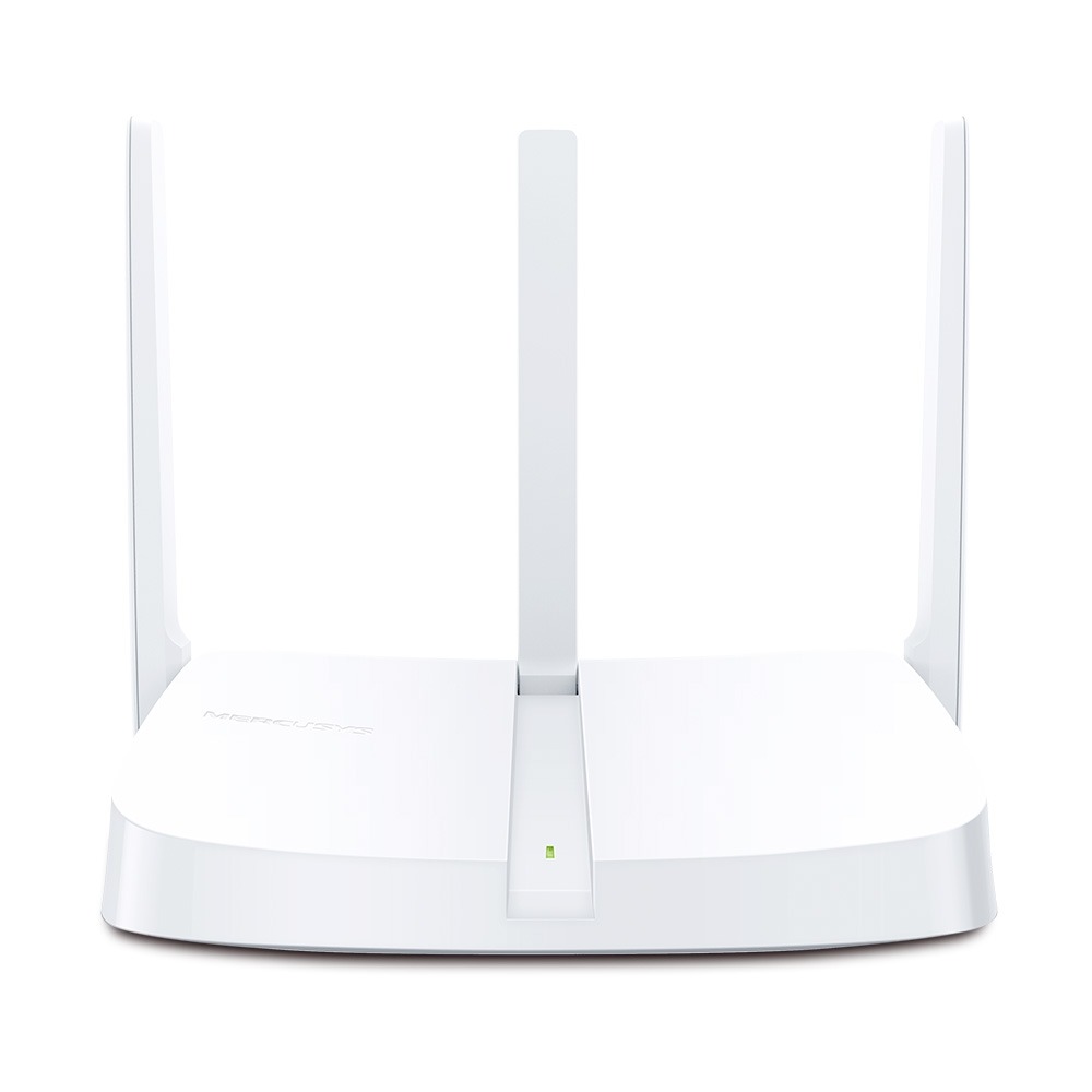 ROUTER MERCUSYS wireless 300Mbps, 1 x 10/100Mbps WAN, 3 x 10/100Mbps LAN, 3 x antene externe