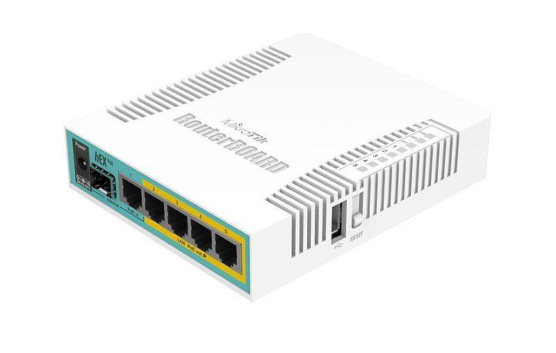 ROUTER Mikrotik NET ROUTER 10/100/1000M 5PORT/HEX POE RB960PGS