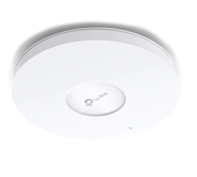 ACCESS POINT TP-LINK wireless AX3000 Mbps ceiling mount, dual band,1 port Gigabit PoE+, 48V Passive PoE, 802.3at PoE, WiFi 6, (fara adaptor DC)
