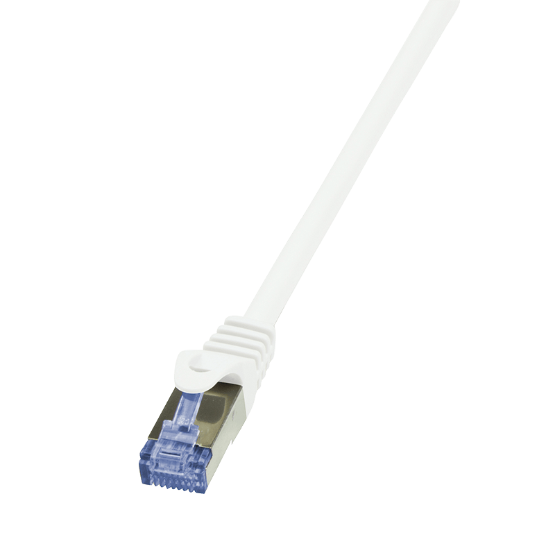PATCH CORD S/FTP LOGILINK Cat7, LSZH, cupru, 600MHz, mufe RJ45 Cat6a, 5 m, alb, AWG26, dublu ecranat