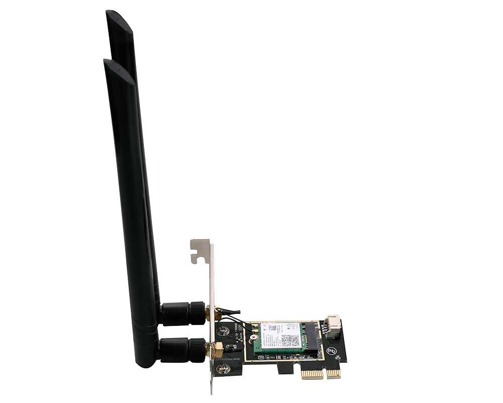 ADAPTOR RETEA D-LINK AX 3000, intern PCI-EX, wireless Wi-Fi 6, Bluetooth 5.0 connectivity, 2 x antena externa 5 dBi