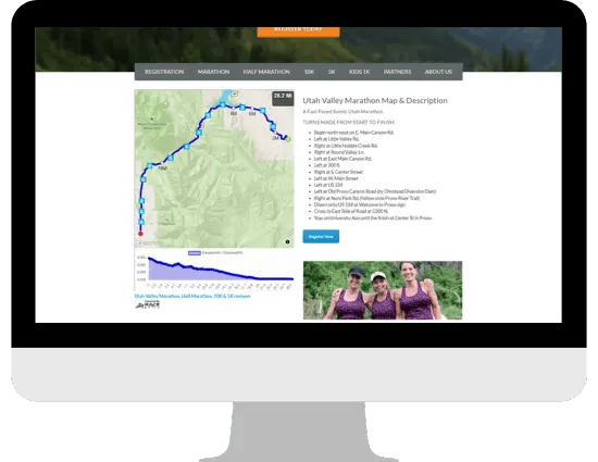 Create Free Race Course Maps For Your Marathon 10K Or 5K Run Race Elevation Add Race Map To
