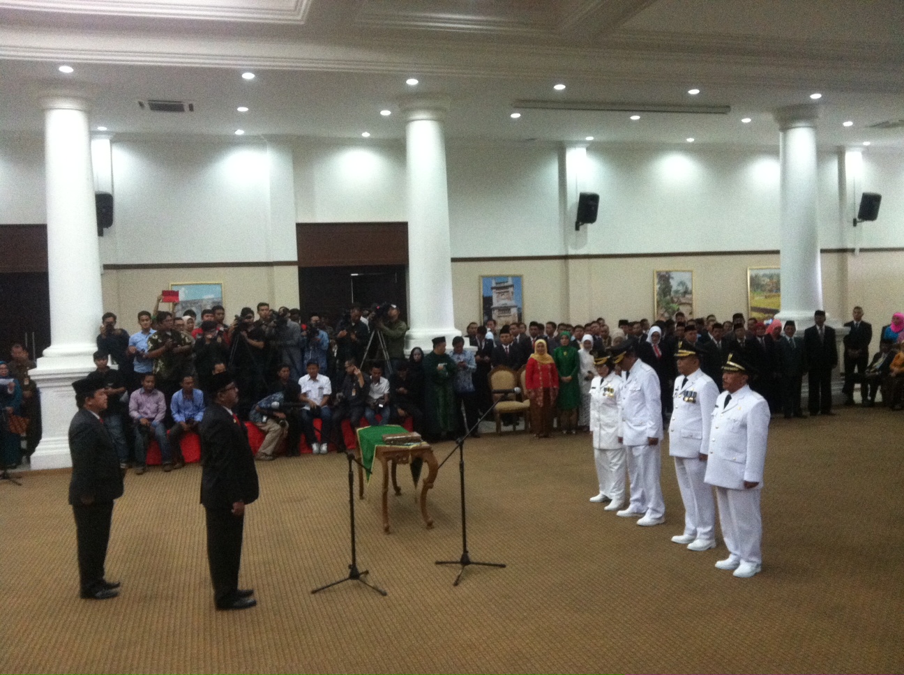 suasana pelantikan 2