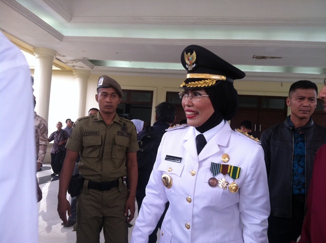 Bupati Serang terpilih Ratu Tatu Chasanah
