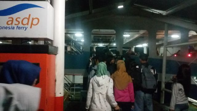 12 Jam, 25.475 orang Menyeberang ke Pulau Sumatera