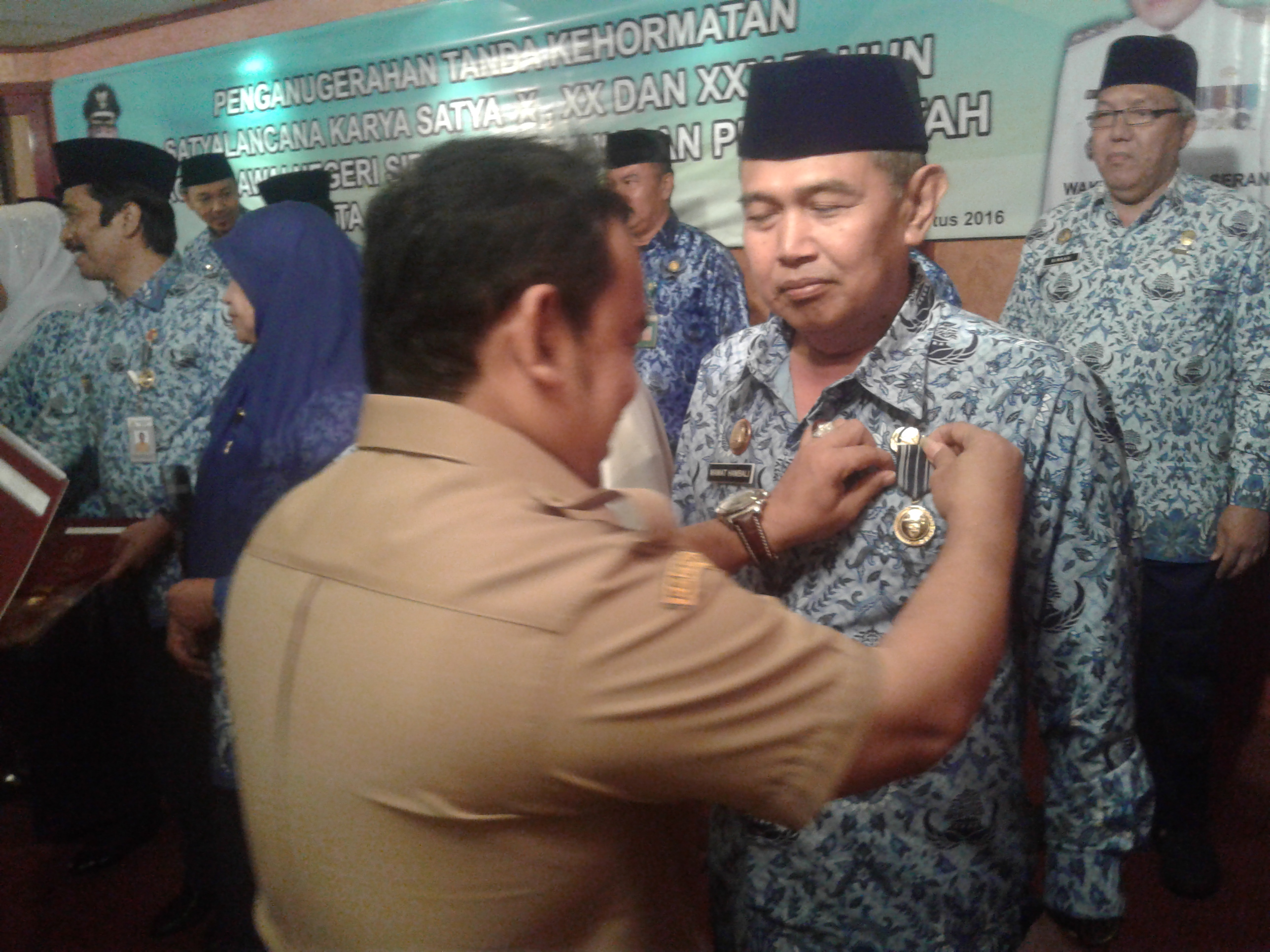 298 PNS Pemkot Serang Raih Satyalancana Karya Satya, Dua Orang Gagal