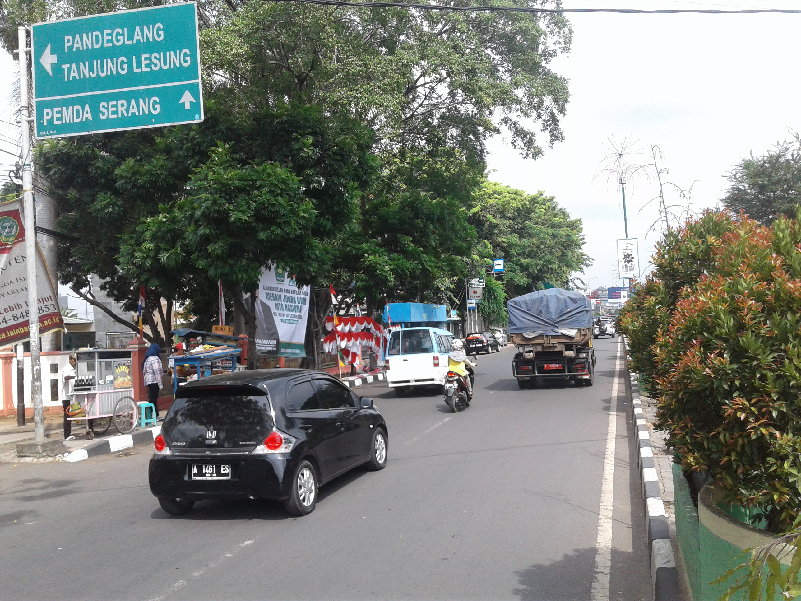 Ada Kirab MTQ, Jalan Protokol Kota Serang Diberlakukan Sistem Buka Tutup