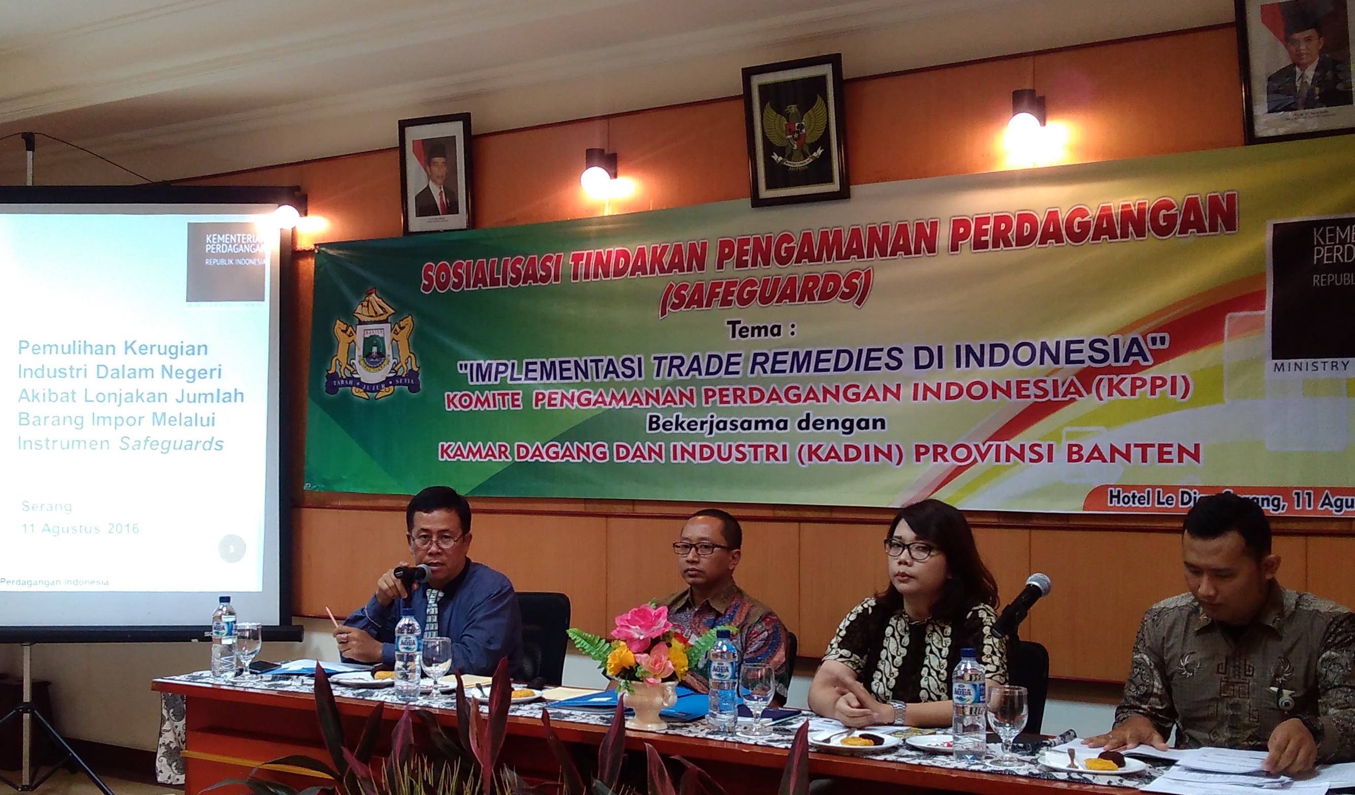 KPPI dan Kadin Banten Sosialisasikan Safeguards
