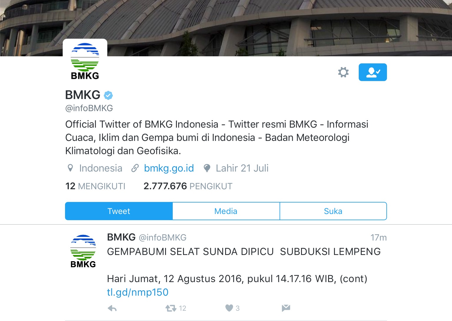 Pandeglang Diguncang Gempa, Warga Diimbau Tetap Tenang