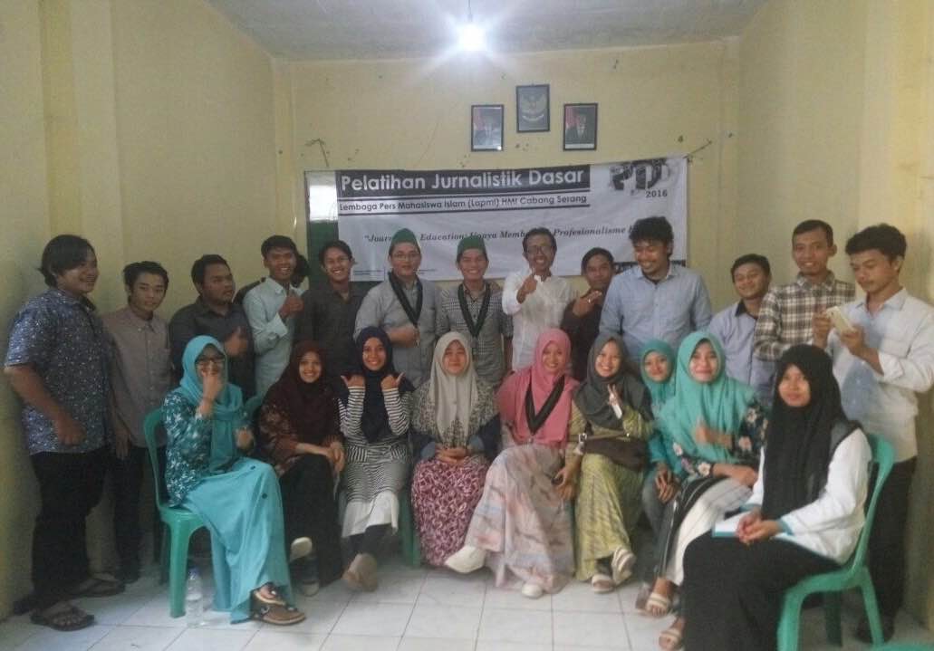 Lapmi Cabang Serang Gelar Pelatihan Jurnalistik