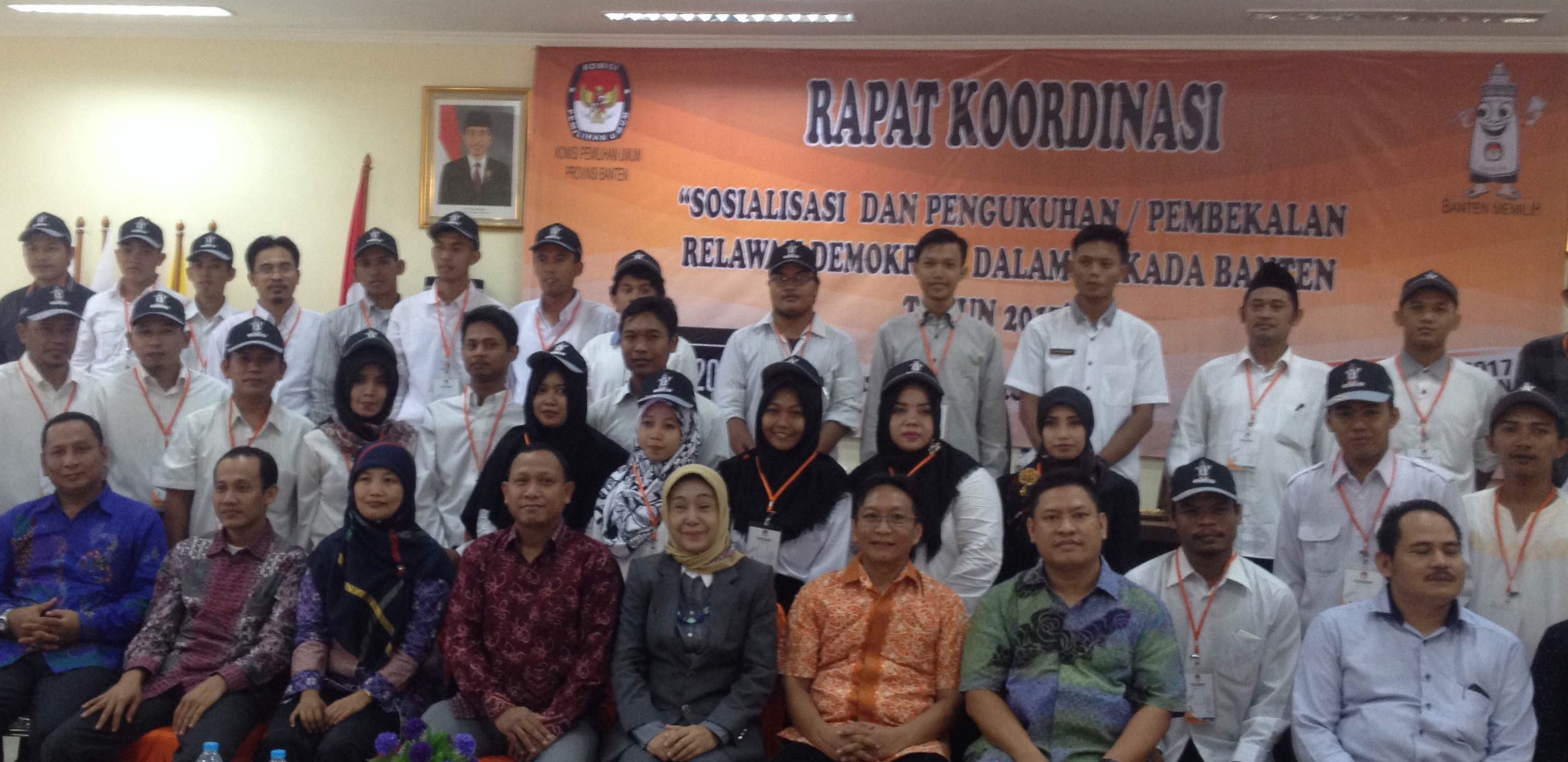 KPU Banten Optimistis Relawan Demokrasi Bisa Tingkatkan Partisipasi Pemilih